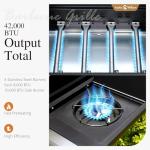 Sophia & William 4-Burner Gas BBQ Grill