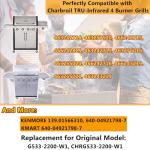 17-Inch Emitter Plates for Charbroil Infrared Grills