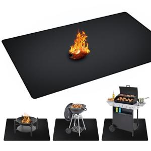 48 x 30 Inch Outdoor Grill Protective Mat