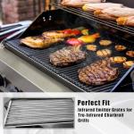 Hongso 17-Inch Emitter Plates for Charbroil Grills