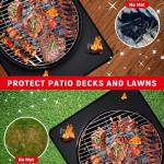 48 x 30 Inch Outdoor Grill Protective Mat