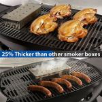 KEISSCO Stainless Steel Smoker Box for Grilling