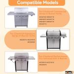 Replacement Cooking Grates and Grill Emitter Kit