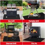 48 x 30 Inch Outdoor Grill Protective Mat