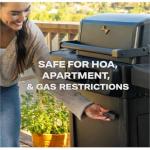 Dual Zone Smart Electric Grill, 200°F to 700°F