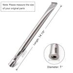 Stainless Steel Grill Burner Tubes Replacement (4 Pack)