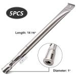 Stainless Steel Grill Burner Tubes Replacement (5 Pack)