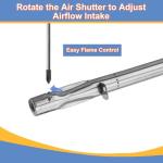 Stainless Steel Grill Burner Tubes Replacement Pack