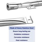 Stainless Steel Grill Burner Tubes Replacement (4 Pack)