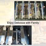 Stainless Steel Grill Burner Tubes Replacement (5 Pack)