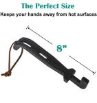 Cast Iron Grill Grate Lifter for Charcoal and Gas