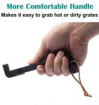 Cast Iron Grill Grate Lifter for Charcoal and Gas