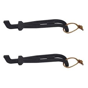 DELSbbq Cast Iron Grill Grate Lifters - 2 Pack