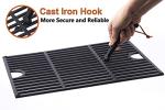 DELSbbq Cast Iron Grill Grate Lifters - 2 Pack