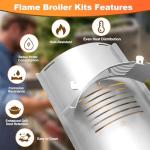 Pit Boss Flame Broiler Kit for Smokers