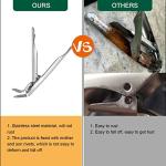 Stainless Steel Grill Grate Lifter Tool