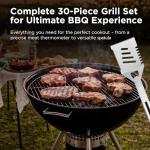 Kaluns Stainless Steel BBQ Set with Case and Apron