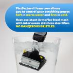 BBQ Daddy Grill Brush with Steel Scraper