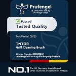 TNTOR 18" Adjustable Grill Brush with Scraper