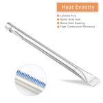 Zemibi Universal Stainless Steel Grill Burner Tubes
