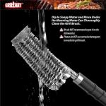 GRILLART Deluxe Grill Brush and Scraper