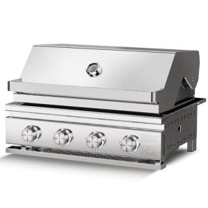 4 Burner Propane Gas Grill with Stainless Steel Design