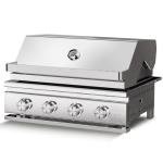 4 Burner Propane Gas Grill with Stainless Steel Design
