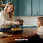 Ovente Classic Indoor Grill and Panini Press