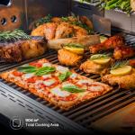 Premium 6-Burner Propane Grill with Integrated Head