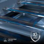 Premium 6-Burner Propane Grill with Integrated Head