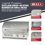 Bull Outlaw 30-Inch Propane Built-In Grill