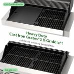 30-Inch 4-Burner Propane Gas Grill Head