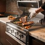 4 Burner Propane Gas Grill with Stainless Steel Design