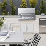 32-Inch Stainless Steel Built-In 4-Burner Grill