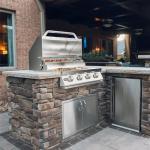 32-Inch Stainless Steel Built-In 4-Burner Grill