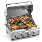COWSAR 28-Inch 4-Burner Propane Gas Grill
