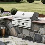 4 Burner Propane Gas Grill with Stainless Steel Design