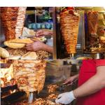 Electric Shawarma Grill with 3 Burners for Home