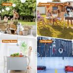 Movable Outdoor Grill Cart with Storage and Wheels