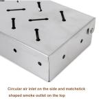 Stainless Steel Smoker Box for Gas Grills