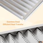 BQMAX 17 Inch Grill Emitter for Charbroil Grills