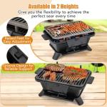 Giantex Portable Double-Sided Cast Iron Hibachi Grill
