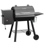 Versatile Pellet Grill with 8-in-1 Cooking Features