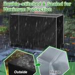 PAMASE Heavy Duty Outdoor Grill Cart Cover