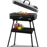Artestia 1800W Smokeless Electric Grill with Lid