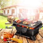 Giantex Portable Double-Sided Cast Iron Hibachi Grill