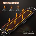 COSTWAY 35.5” Electric Griddle BBQ Grill