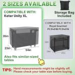 PAMASE Heavy Duty Outdoor Grill Cart Cover