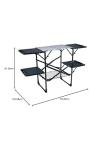 GCI Outdoor Slim-Fold Cook Station for Grilling