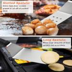 27-Piece Griddle Accessories Kit for BBQ Cooking